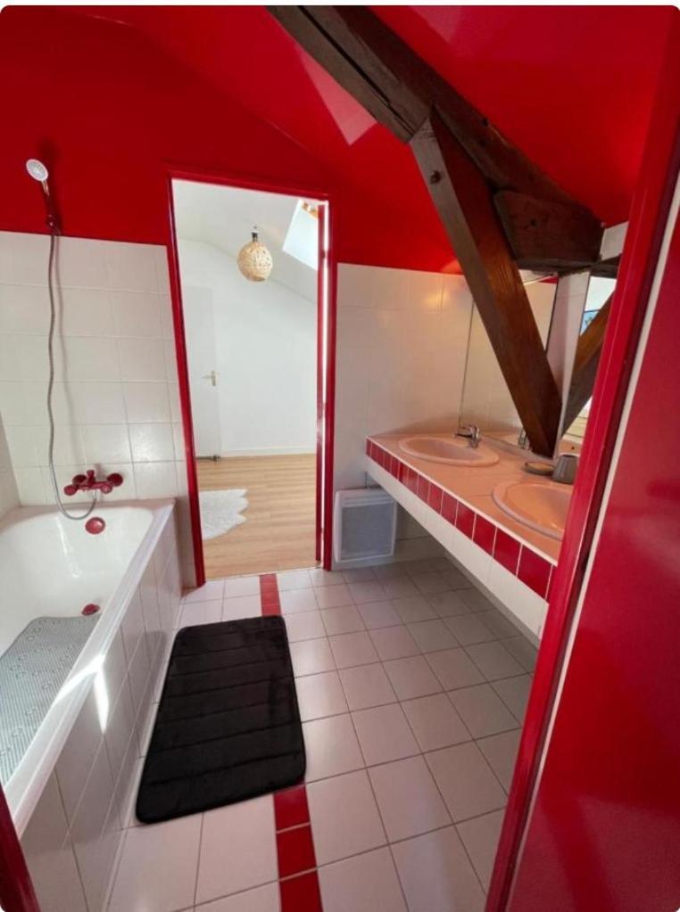 Grand Appartement Hypercentre Avec Terrasse Et Parking Поатие Екстериор снимка